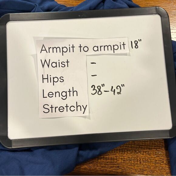 LuLaRoe Carly navy Women's short sleeve casual dress size medium - Picture 8 of 12